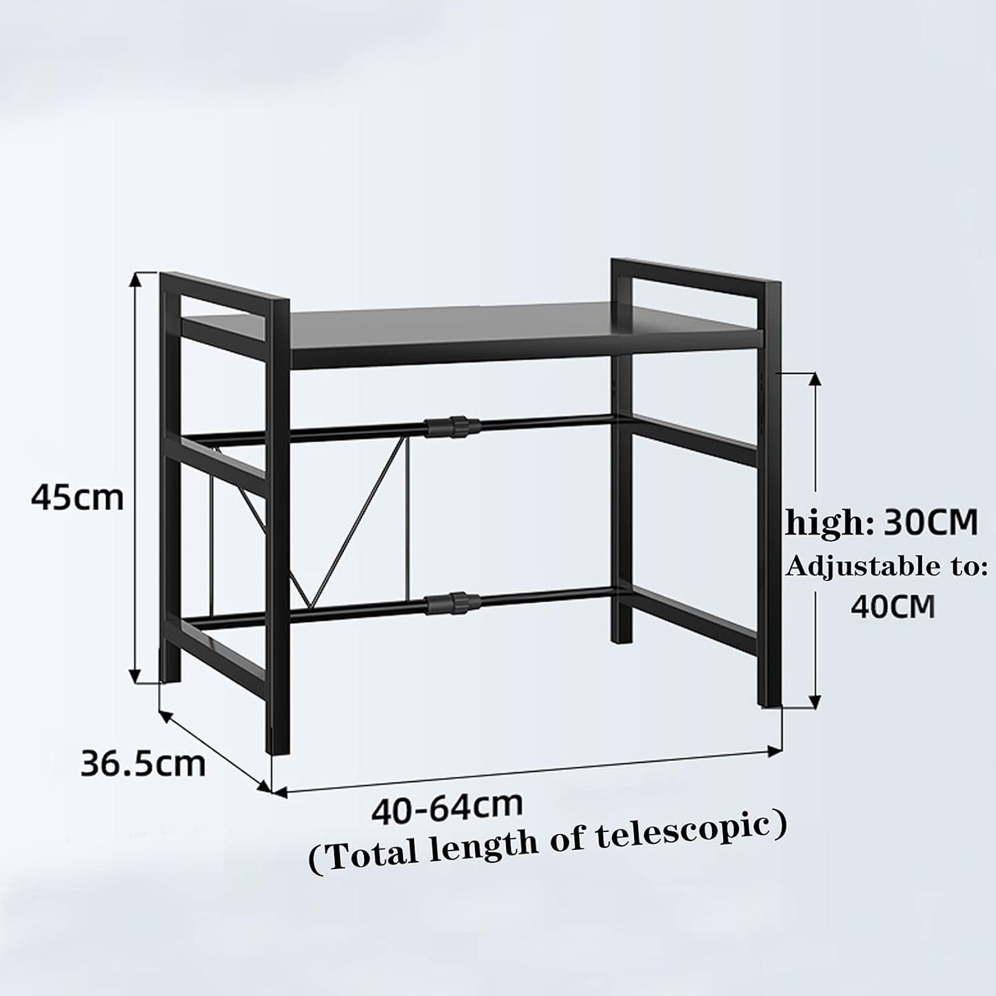 Estante para Microondas Extensible