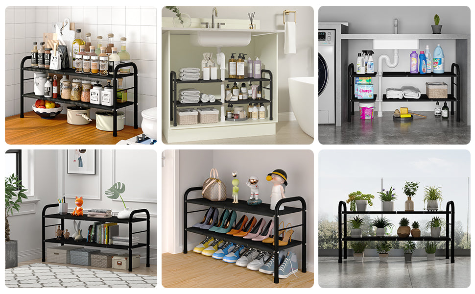 Estante Flexible Total™ – Adáptalo a tu hogar, olvídate del desorden