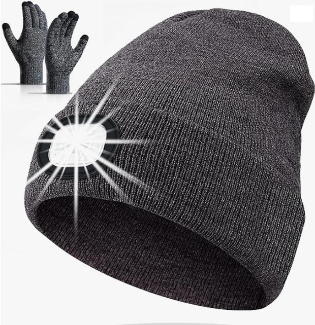 Gorro de Iluminación ¡Ilumina tus aventuras nocturnas con LedCap!