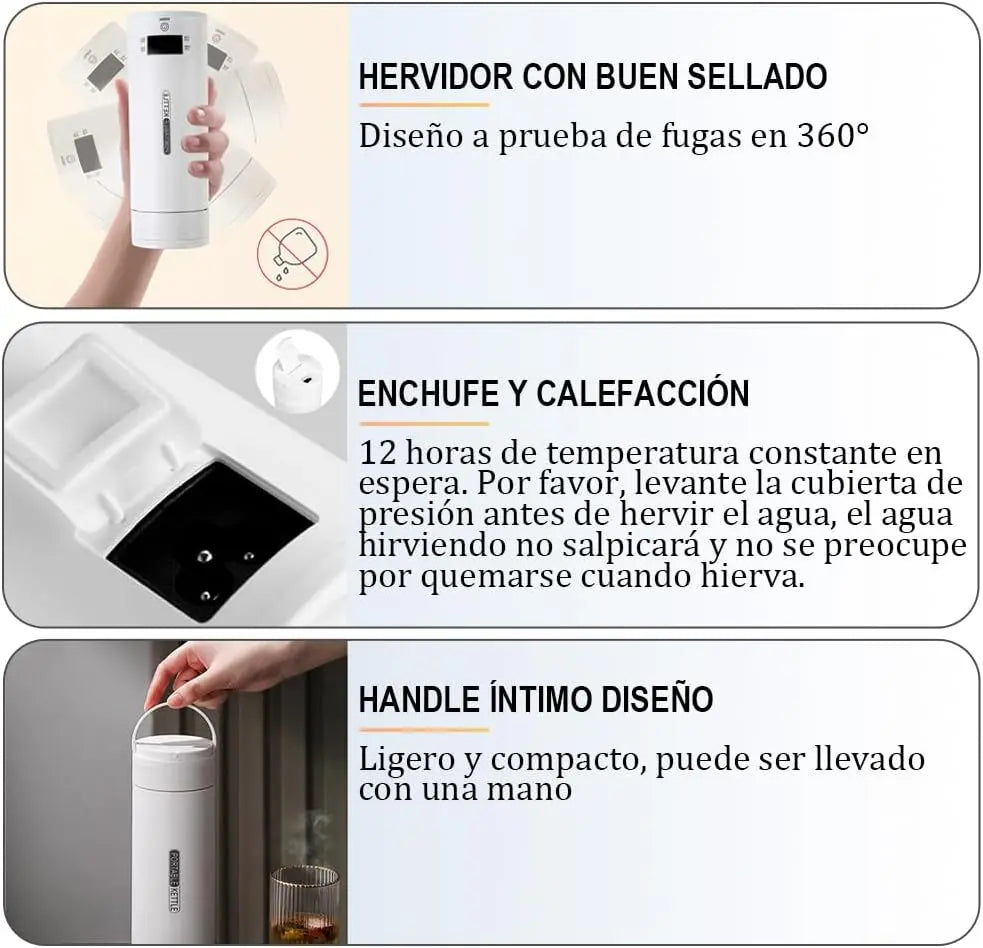 TermoHot: Tu hervidor, termo y taza en uno solo