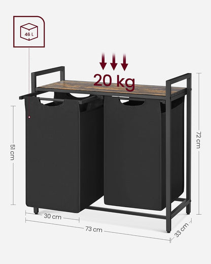 LaundryRack – Organizador de Ropa con Estante