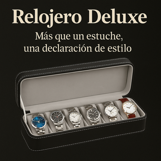 Relojero Deluxe – Más que un estuche, una declaración de estilo
