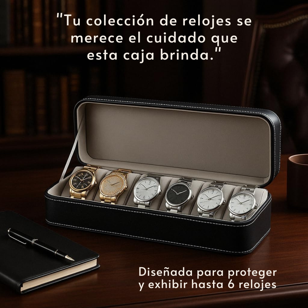 Relojero Deluxe – Más que un estuche, una declaración de estilo