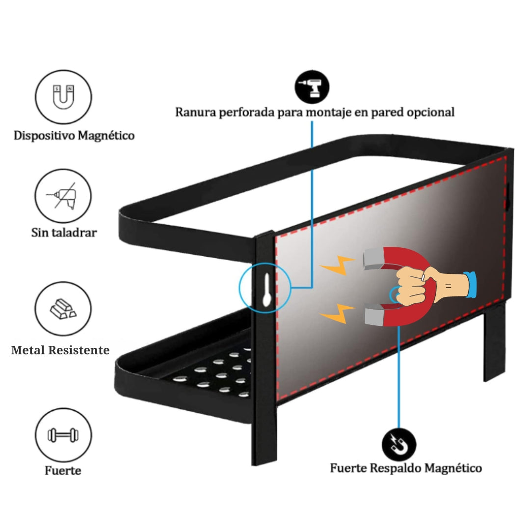 Spice Magnet -Estante magnético para Refrigerador-