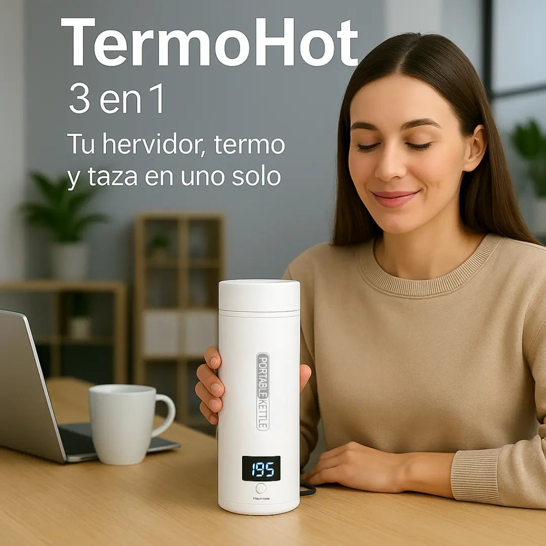 TermoHot: Tu hervidor, termo y taza en uno solo